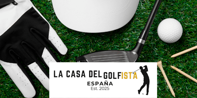 Banner La Casa del Golfista – tienda online de equipamiento de golf en colaboración con myGolf