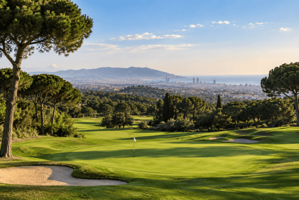 Campos de golf en barcelona