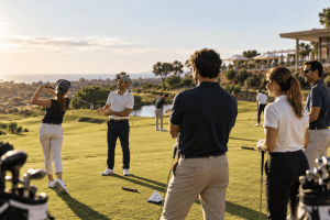 team building golf
